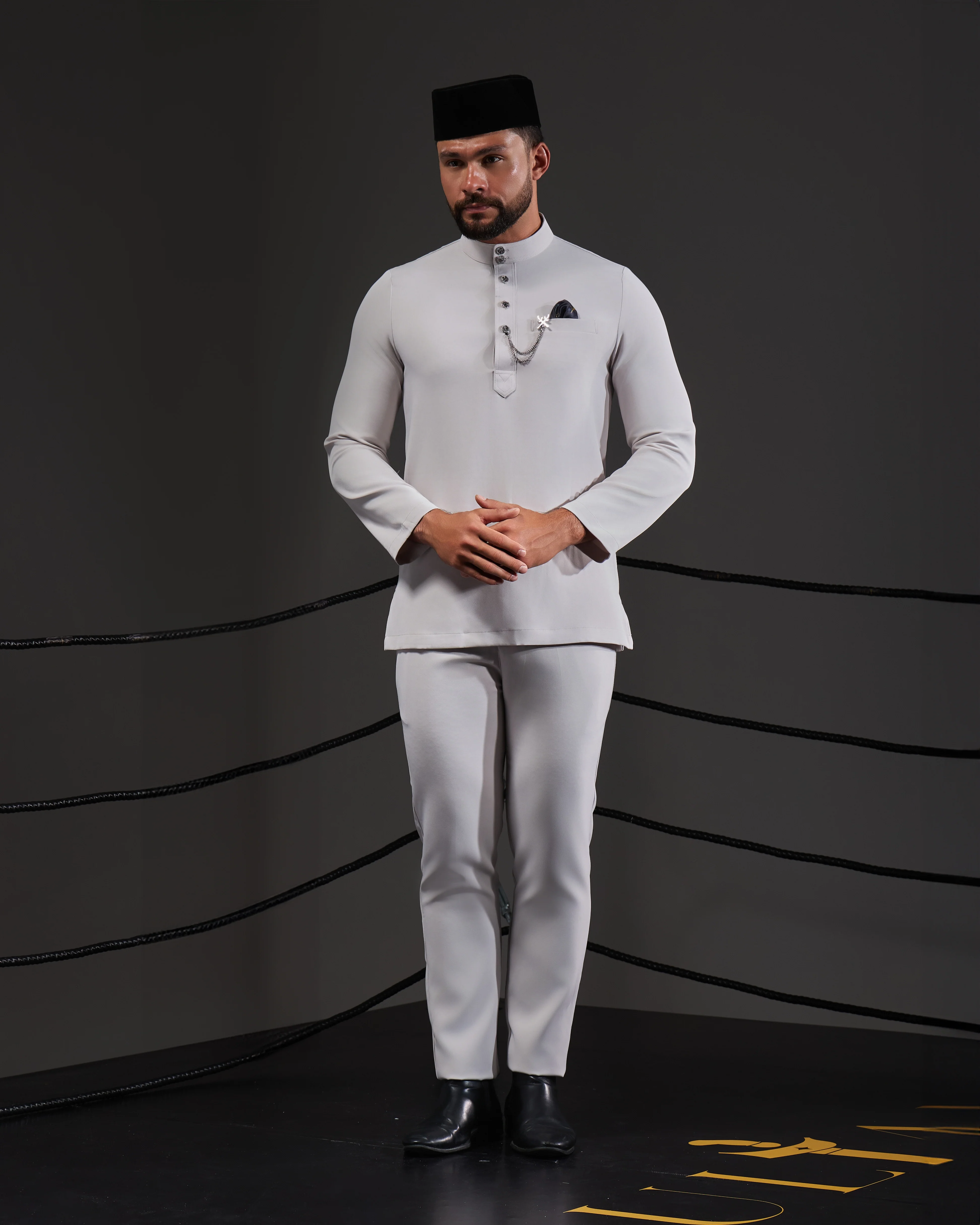 SOULTAN BAJU MELAYU (GREY) - Image 3