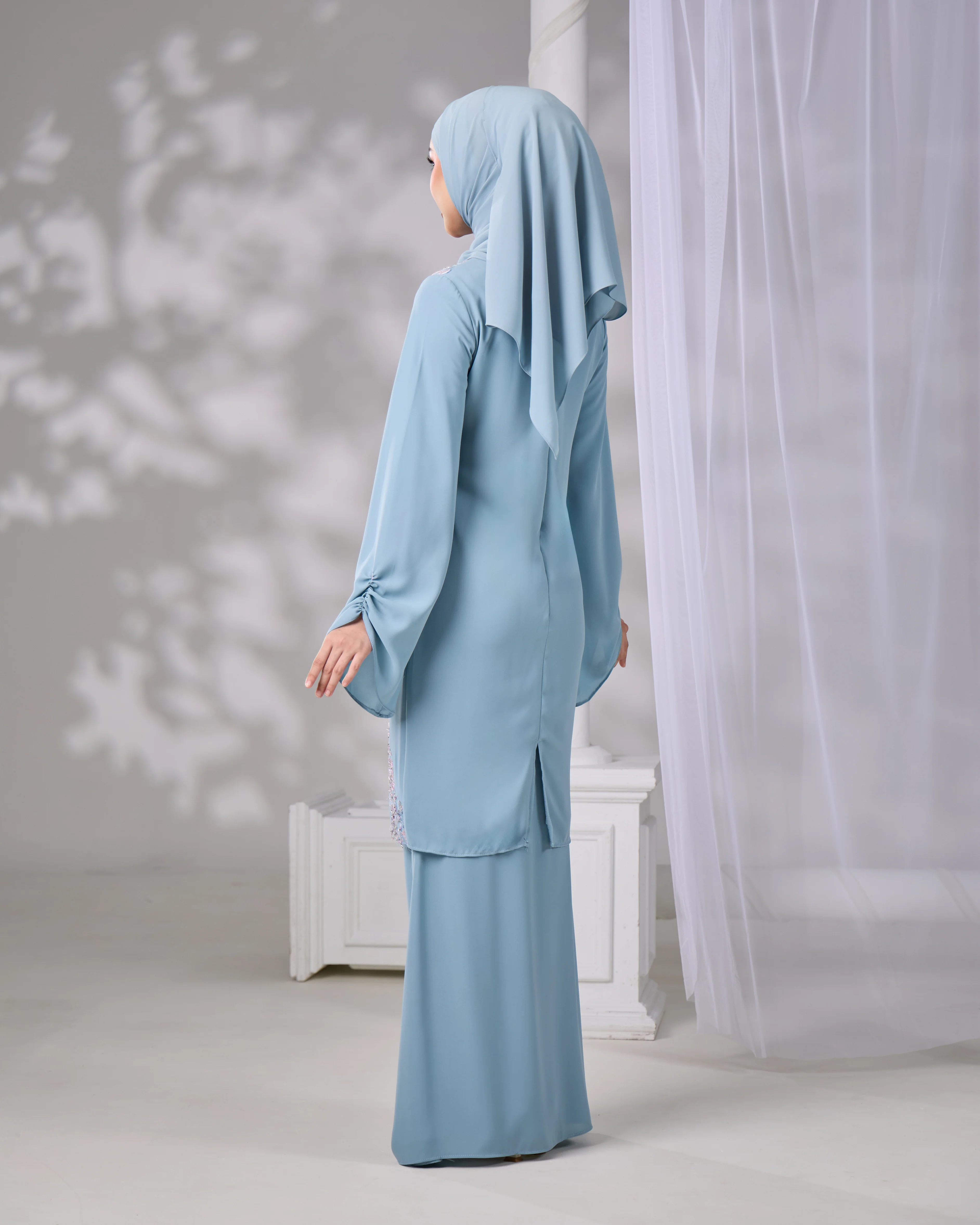 THALINA KURUNG (MISTY BLUE) - Image 5