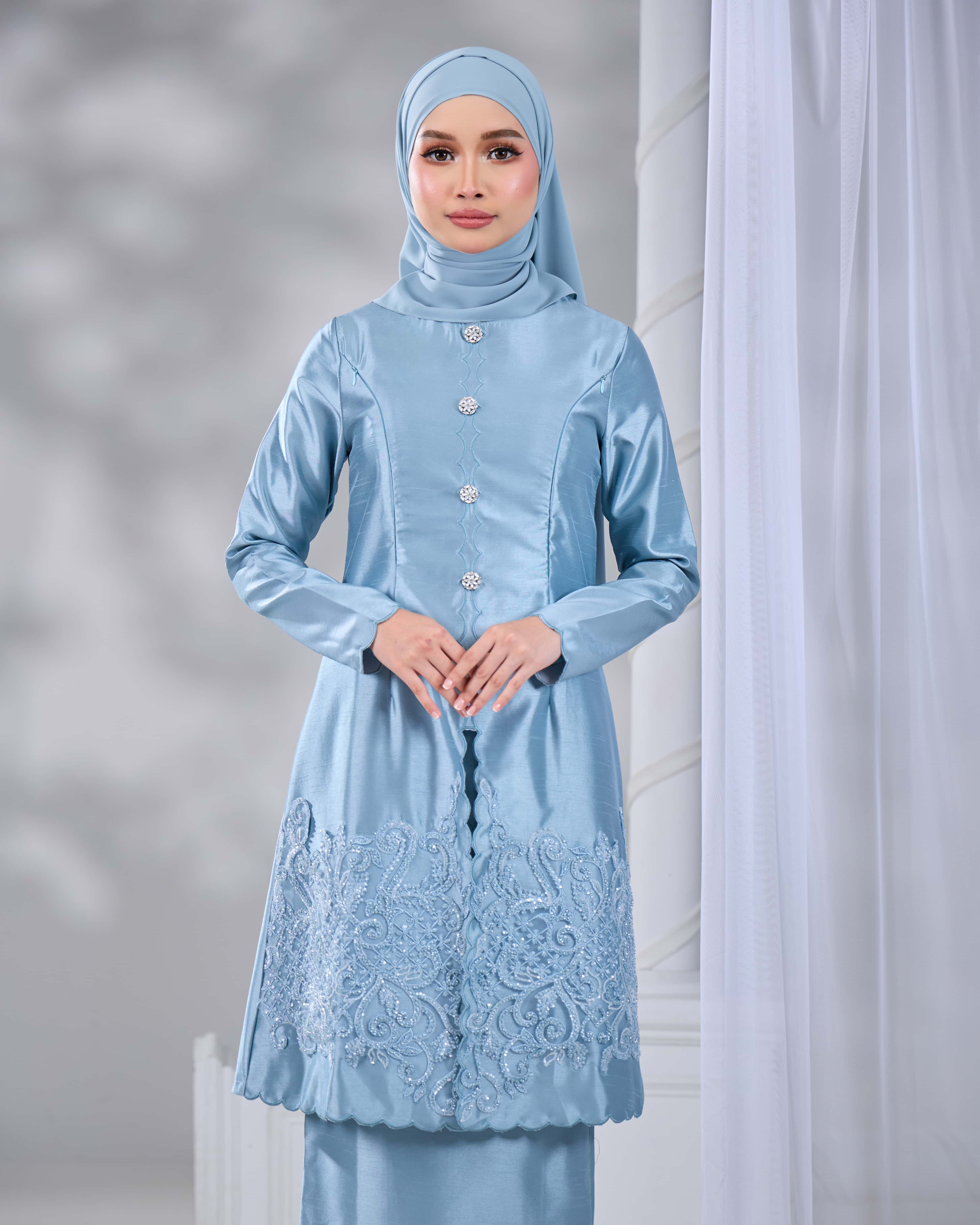 WARDANI KURUNG (MISTY BLUE) - Image 3
