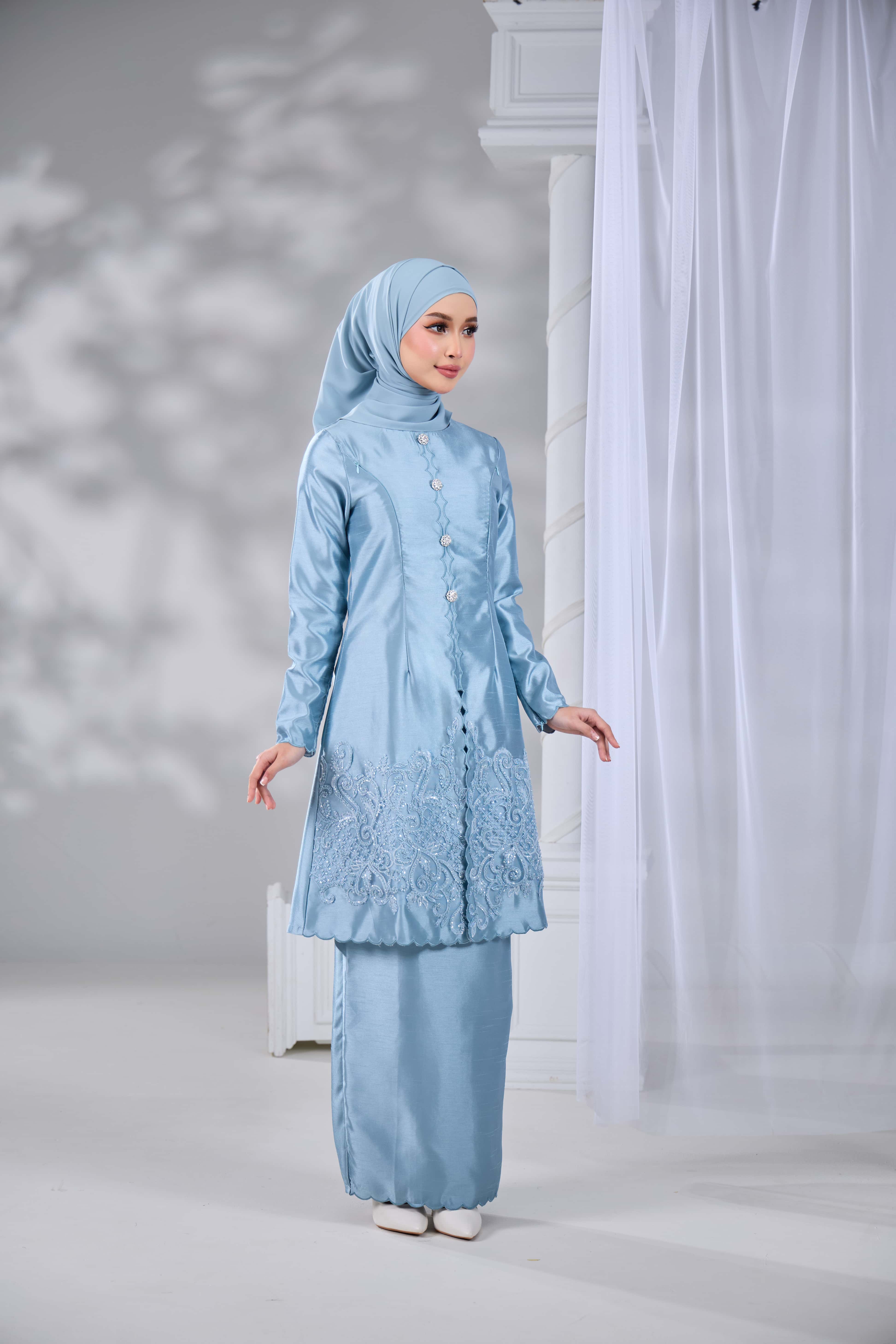 WARDANI KURUNG (MISTY BLUE) - Image 4